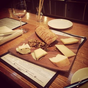 Artisanal Cheese Plate to go alone with our tasting.